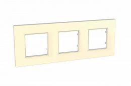 Изображение продукта Рамка 3-постовая Schneider Electric Unica Quadro 
